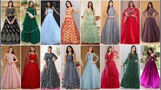 Latest Long Gown Design 2023  Maxi Dress  Party Wear Gown Design  New Year Party Dresses [upl. by Eenwat906]