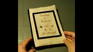 Finished Goldwork Journal [upl. by Letsyrc]