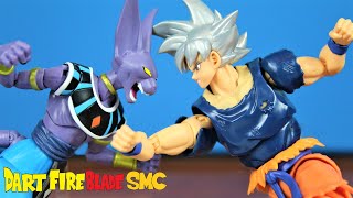 Goku VS Beerus  Dragon Ball Stop Motion Christmas series EXTRA [upl. by Kirschner]