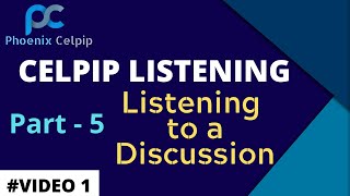 Celpip Listening Test Part  5  Listening to a Discussion  Celpip Exam Listening Practice [upl. by Krischer364]