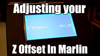 Setting your Z offset the easy way in Marlin [upl. by Silirama]