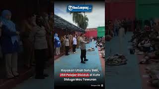 Rayakan Ultah Satu SMK 259 Pelajar Diciduk di Kafe shorts TribunLampungOfficial [upl. by Shuler]