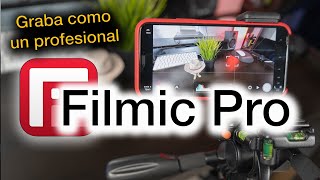 FilMic Pro la app DEFINITIVA para grabar con tu iPhone como un PRO [upl. by Namhcan]