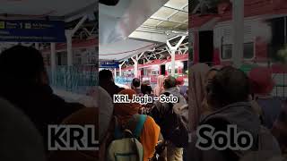 Antrian KRL Jogja Solo ptkai shorts [upl. by Aneelad]