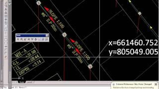 autocad رسم خطوط الاحداثيات [upl. by Shaun]