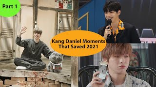 Kang Daniel Moments That Saved 2021  Part 1 [upl. by Annaes]