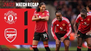 Malard Coming Up Clutch 🙏  Man Utd 11 Arsenal  WSL [upl. by Emsoc]