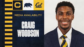 Cal Football Craig Woodson Media Availability 11192024 [upl. by Earezed]