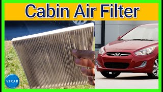 How to Replace Cabin Air Filter  Hyundai Accent 20122017 [upl. by Yelssew]