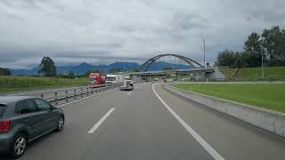 Iveco Stralis 570 XP POV Neuhausen am Rheinfall nach Vaduz Fürstentum Lichtenstein 5Teil [upl. by Wilda]