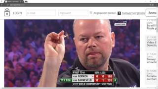 Dart WM 2017 Van Gerwen vs Van Barneveld incrediable Semi Final [upl. by Rae363]