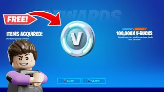 HOW TO GET FREE V BUCKS IN FORTNITE CHAPTER 5 [upl. by Nahtonoj]