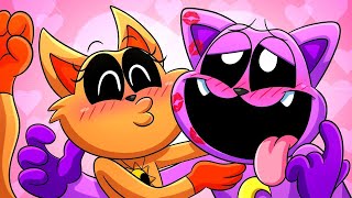 Catfeine amoureux de Catnap  Animation Poppy Playtime [upl. by Novanod911]