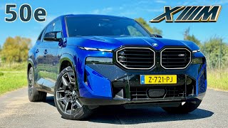 BMW XM 50e  REVIEW on AUTOBAHN [upl. by Neelrak]