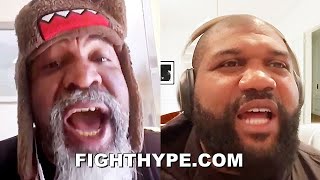 SHANNON BRIGGS amp RAMPAGE JACKSON TRADE FIGHTING WORDS GO HEADTOHEAD IN FULL TRIAD COMBAT PRESSER [upl. by Rockwell]