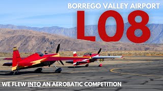 Borrego Valley Airport L08  WHERE’S TRANSIENT PARKING  Borrego Springs California [upl. by Roybn906]