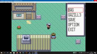 Como jugar POKEMON RUBY con emulador GBA en PC [upl. by Lebazej]