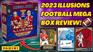 BRAND NEW🚨 2023 ILLUSIONS FOOTBALL MEGA BOX REVIEW🏈 [upl. by Nelhsa]