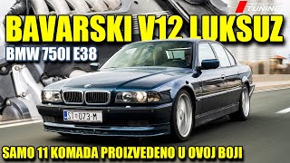 BMW E38 750i V12 avionski motor u jednoj od najljepših BMW limuzina [upl. by Johan]