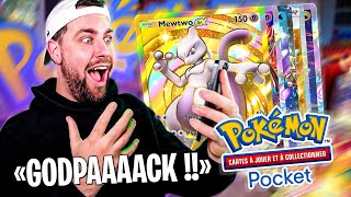 JAI EU UN MON PREMIER GODPACK SUR POKEMON POCKET [upl. by Gnof]