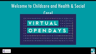 Childcare amp Health and Social Care Uxbridge College VOD [upl. by Yetti]