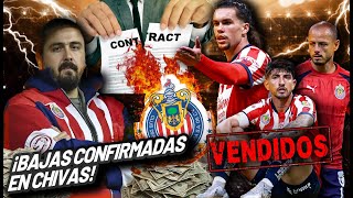 ¡LIMPIA EN CHIVAS LOS QUE SE VAN TRAS ROTUNDO FRACASO EN EL APERTURA 2024 [upl. by Nywles]