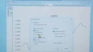 ADF Unit Root Test continued [upl. by Aryt]