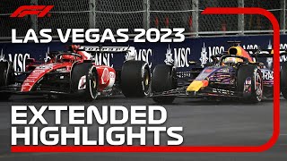 Extended Race Highlights  2023 Las Vegas Grand Prix [upl. by Ahsile]