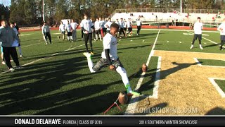 Donald De La Haye Highlights  D1 Scholarship Top Kicking amp Punting Prospect  Kohls Kicking Camps [upl. by Esyak593]