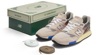 CONCEPTS x NEW BALANCE 998 “C NOTE”  DETAILED LOOK  PRICE [upl. by Chrissa]