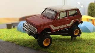 Lada Niva unterwegs auf der faszination Modellbahn Sinsheim  RC 187 [upl. by Iormina]