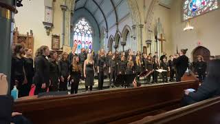 Turlutte Acadienne Montrealaise  GCVI Chamber Choir 2023 [upl. by Halda]