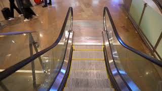 Sweden Stockholm Arlanda Airport Terminal 5 2X escalator [upl. by Ennahtur601]