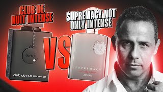 CONFIRMADO CLUB DE NUIT INTENSE Vs SUPREMACY NOT ONLY INTENSE QUAL O MAIS PARECIDO COM AVENTUS [upl. by Ori]