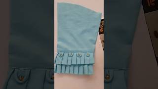 Designer sleeves stitching video like subscribe comment share [upl. by Darby]