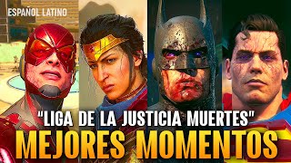 Todas Las Muertes Liga De La Justicia En Español Latino Suicide Squad Kill the Justice League 2024 [upl. by Gilletta]