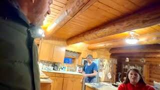 Elvie Arrives In Alaska And Visits A Meadowlark Log Home In Fairbanks Day 4 and 5 [upl. by Nanreit209]