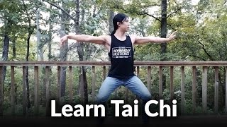 Tai Chi for Beginners  Easy 5Minute Form [upl. by Boulanger]