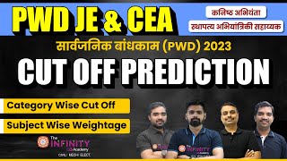 PWD JE Cut Off 2023  pwd cea cut off  pwd cea je result 2023  pwd je response sheet  pwd [upl. by Yelats]