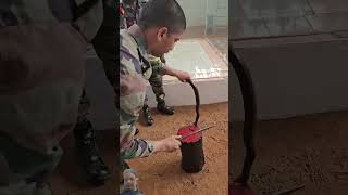 Army bale sap khaliya 😱army bsf indianarmy trending shortvideos devesh0101 [upl. by Yojenitsirk478]