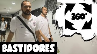 Vídeo 360º  Bastidores Corinthians x Grêmio [upl. by Nnaeinahpets]