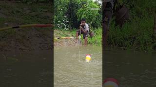 Unbelievable Fishing Of Plastic Bottle Hook Fish Trap 🥶 Challenge Fishing trending fishing shorts [upl. by Gusta]