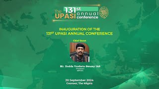 Chief Guests Address  Mr D V Swamy IAS [upl. by Ase]