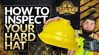 The Best Way to Inspect Your Head Protection for 2020  MSAPyramexLift Dax Bullard  Safety Spiel [upl. by Atteynek]