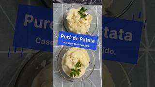 Puré de patata casero y rápido 🥔🥛🧈pure patata recetacasera [upl. by Mehitable159]