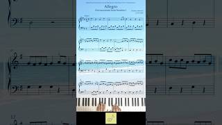 🎹 Thomas Attwood Allegro in G First Movement from Sonatina I piano classicalpiano shorts [upl. by Annmarie]