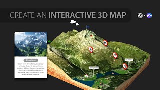 How to create and embed interactive 3D maps on your WordPress website [upl. by Juta761]