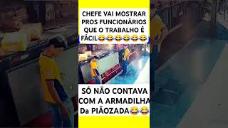 Chefe dando o exemplo memes [upl. by Aniehs]