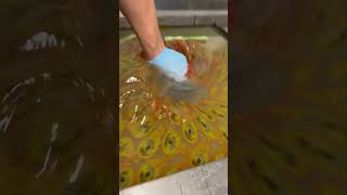 Hydro Dipping Basecap satisfying euro2024withshorts [upl. by Idisahc]