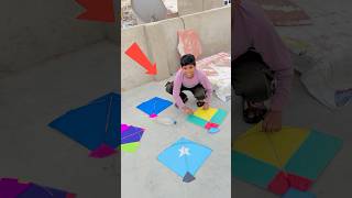 KITE FLYING IN NEW TRICK kiteflying vaibhavsainivlogs kitefestival shorts [upl. by Nuhs346]